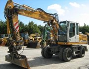 Колесный экскаватор LIEBHERR A900C 