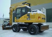 Колесный экскаватор Komatsu PW 140