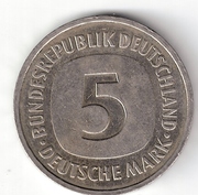 Продаю  5 марок ФРГ  1998 года J