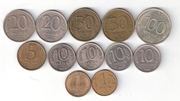 Продам  монеты России 1992-1993г.г.