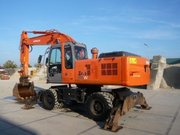 Колесный экскаватор Hitachi ZX210