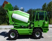 Merlo DBM 3500 EV — самозагружающийся бетоносмеситель