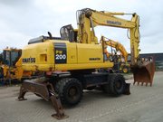 Колесный экскаватор KOMATSU PW 200 - 7 H