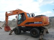  Daewoo 210W-V- колесный экскаватор