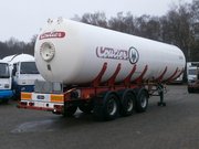 Van Hool (газ)- полуприцеп цистерна для перевозки газа