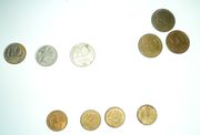 монеты 1992-93 г, 10 руб,  20 руб,  50 руб, 1 руб