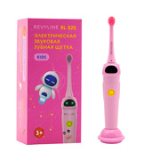 Звуковая зубная щетка Revyline RL 020 Kids в розовом цвете
